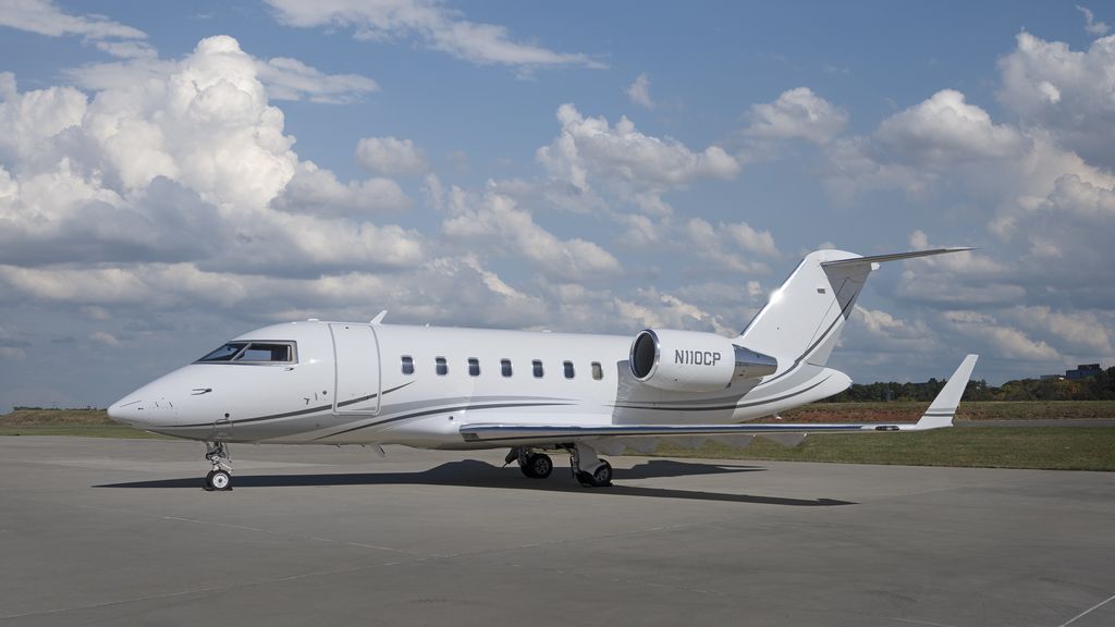 Bombardier Challenger 605 empty leg