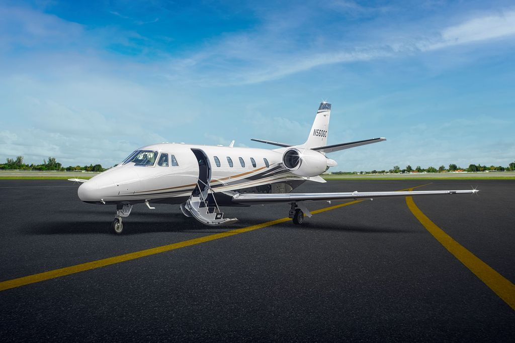 Cessna Citation Excel empty leg